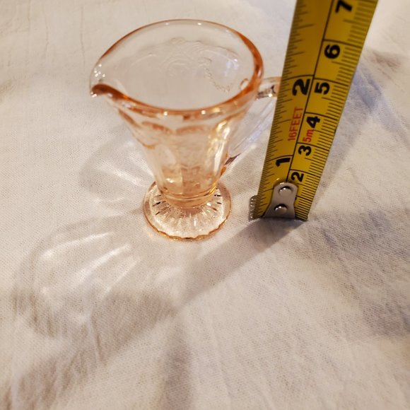 Mosser Glass Miniature 4-Piece Pink Cameo Set - Picture 8 of 10